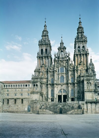 View of the West Facade, Built 1738-50 by Fernando de Casas Novoa